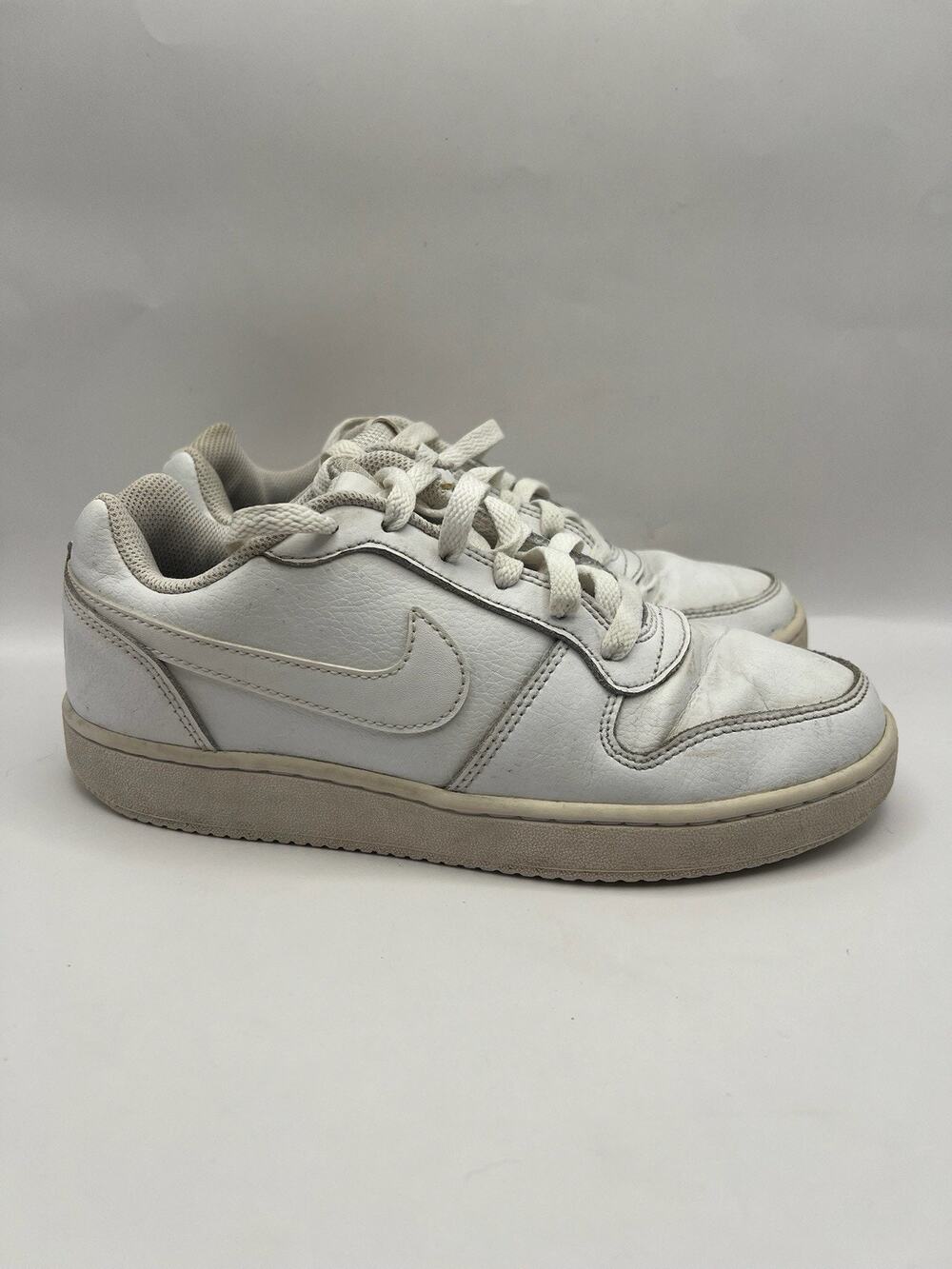 Nike Ebernon White Leather Sneakers Women Size 7.5